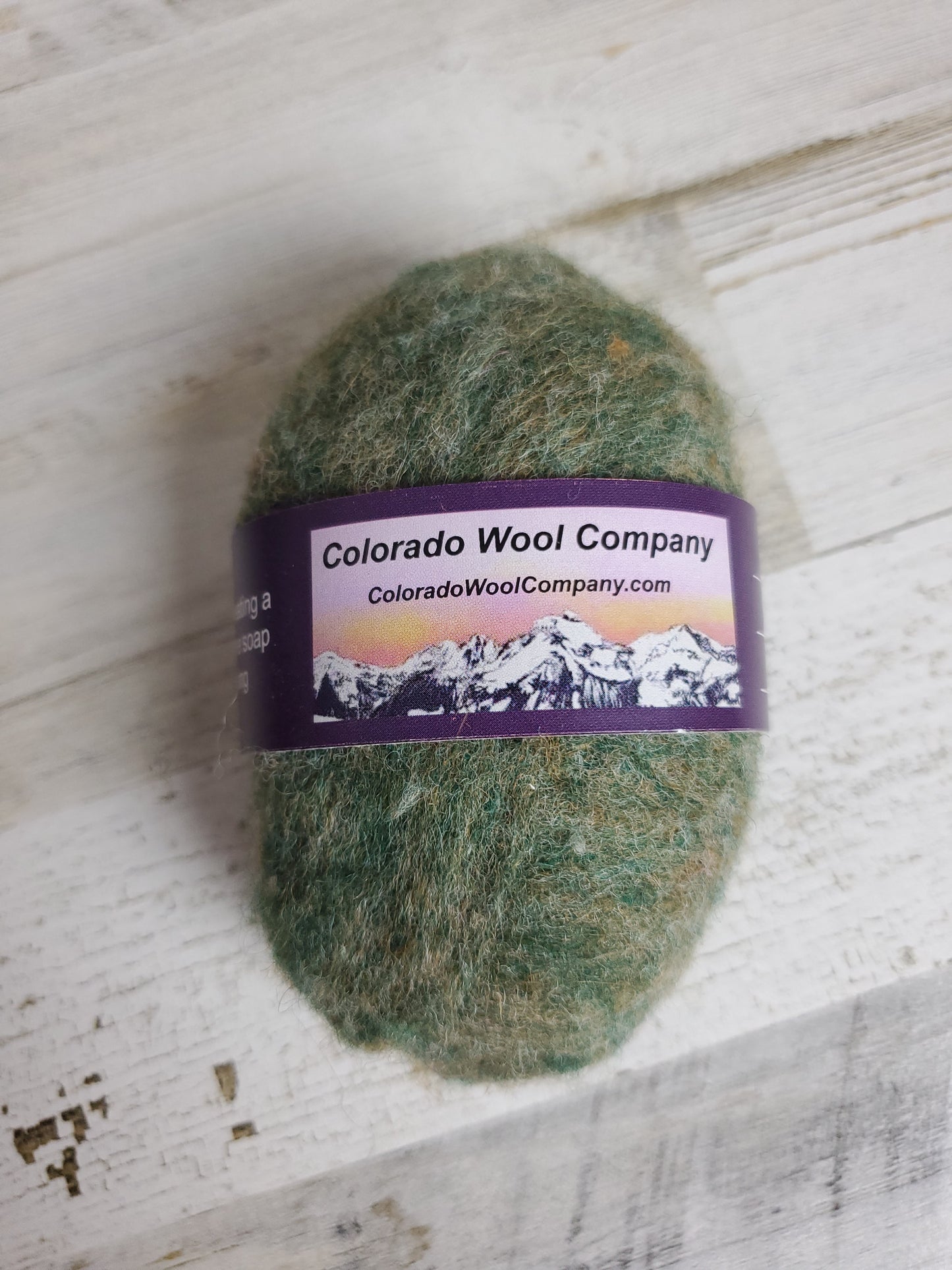 Felted Soap Alpaca and Wool