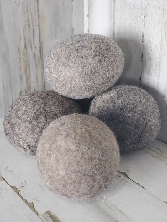 All Natural Alpaca Wool Laundry Dryer Balls
